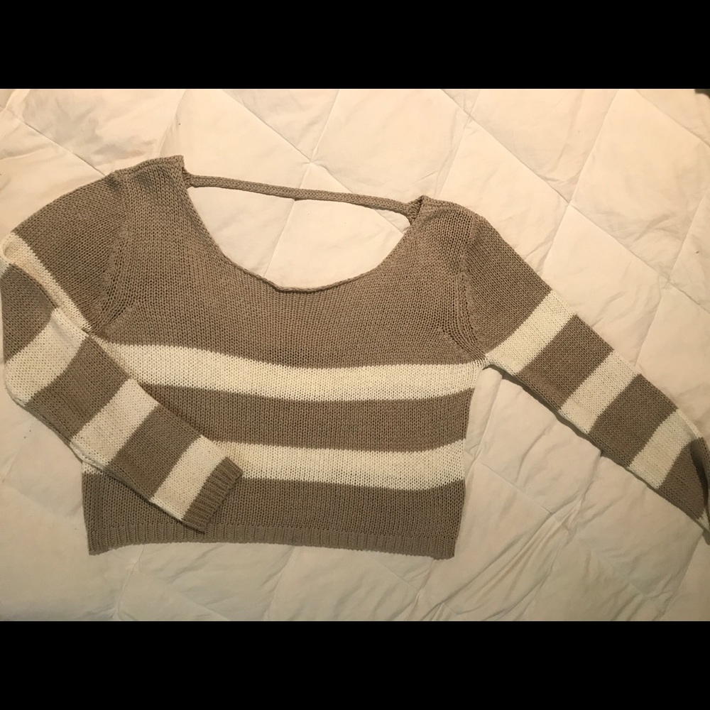 Cropped sweater
